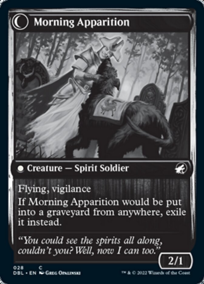 Mourning Patrol // Morning Apparition - Foil