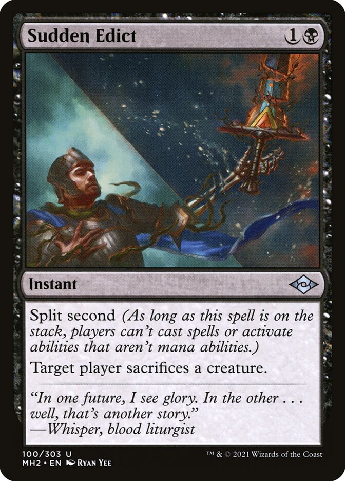 Sudden Edict - Foil