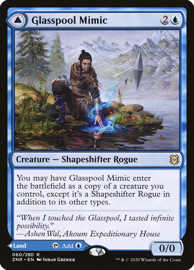 Glasspool Mimic // Glasspool Shore - Foil