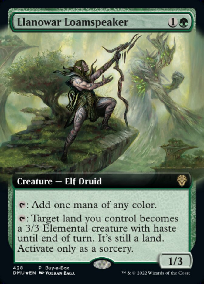 Llanowar Loamspeaker - Foil