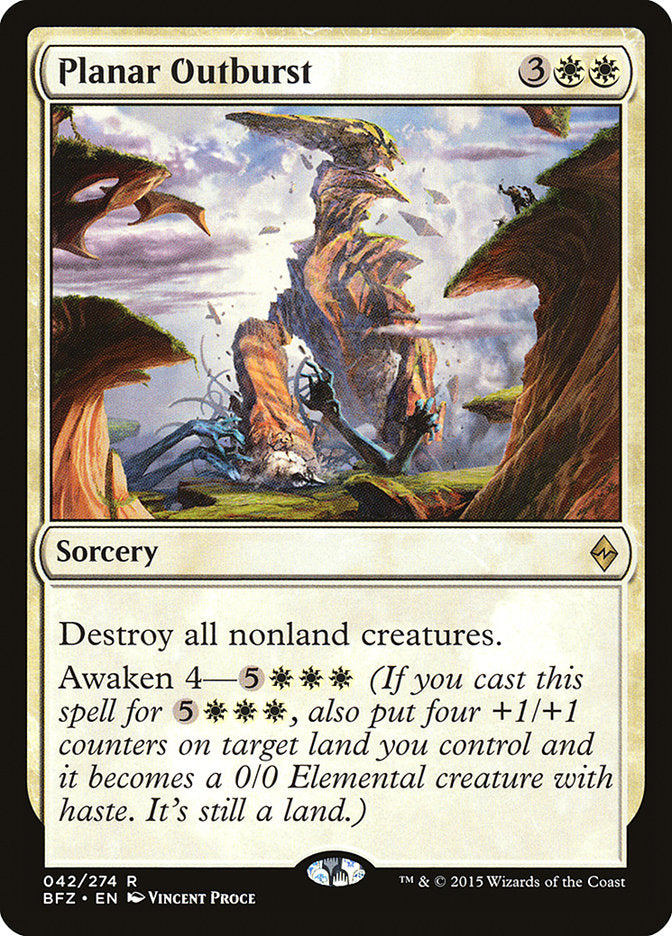 Planar Outburst - Foil
