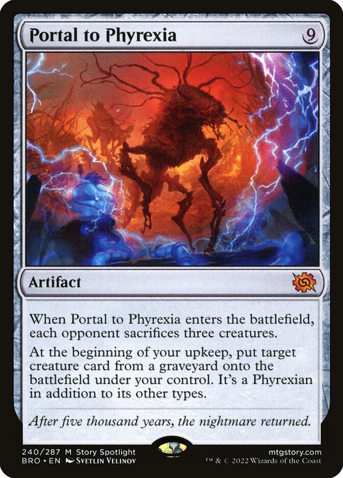 Portal to Phyrexia - Foil
