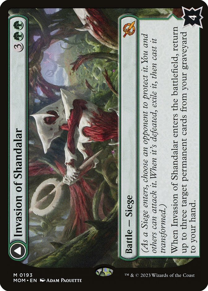 Invasion of Shandalar // Leyline Surge - Foil