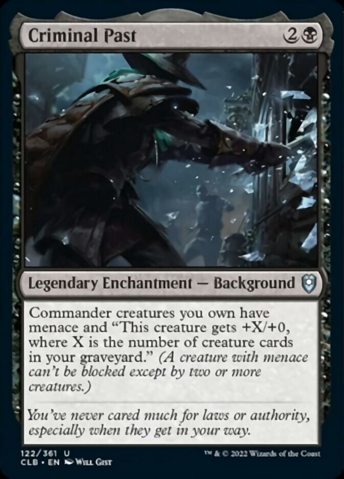 Criminal Past - Foil