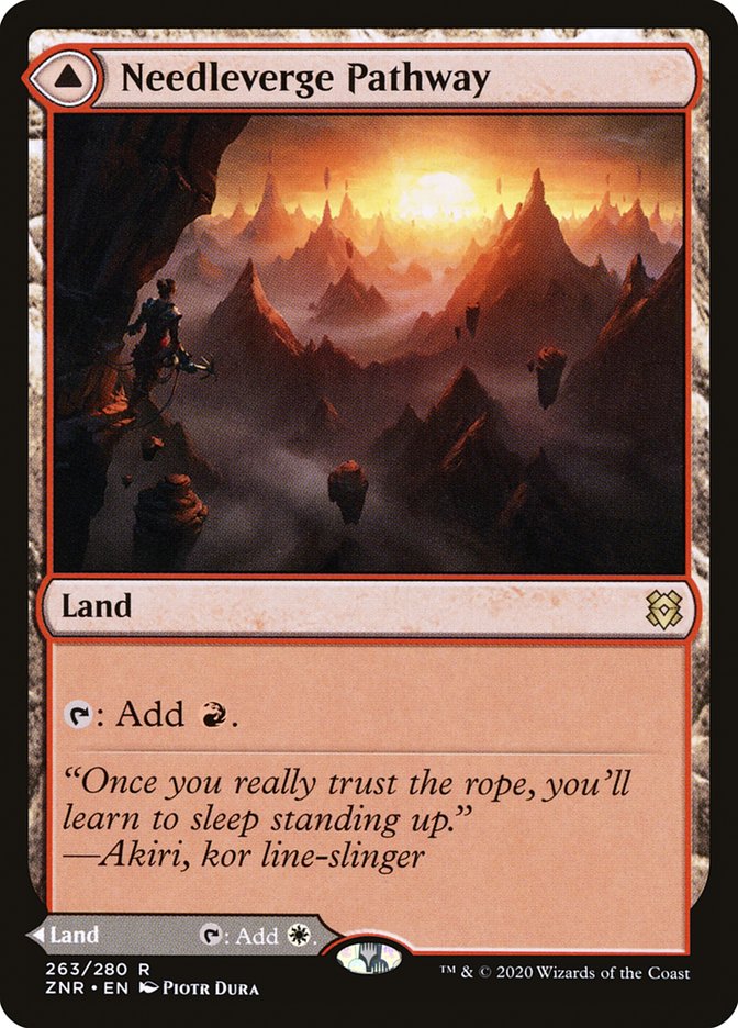 Needleverge Pathway // Pillarverge Pathway - Foil