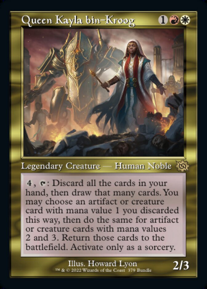 Queen Kayla bin-Kroog - Foil