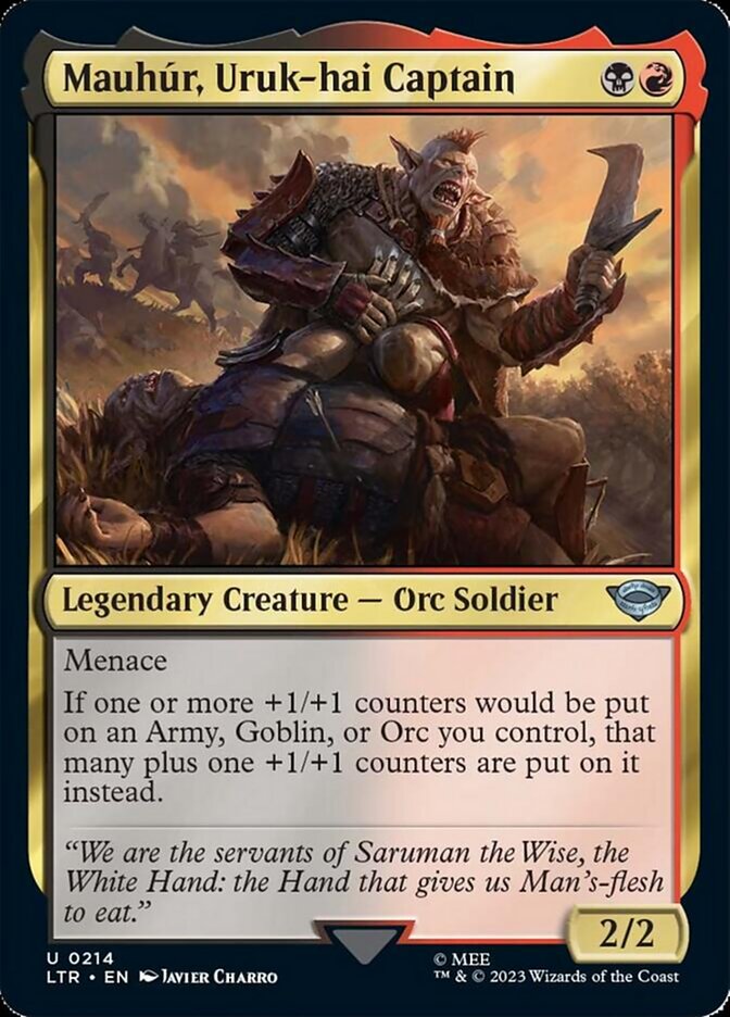 Mauhúr, Uruk-hai Captain