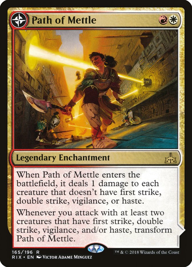 Path of Mettle // Metzali, Tower of Triumph - Foil