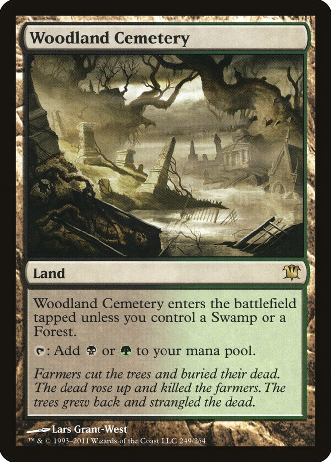 Woodland Cemetery - Foil