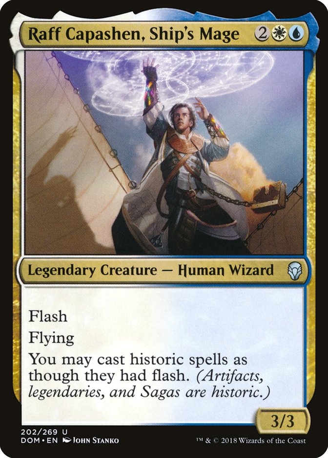 Raff Capashen, Ship&