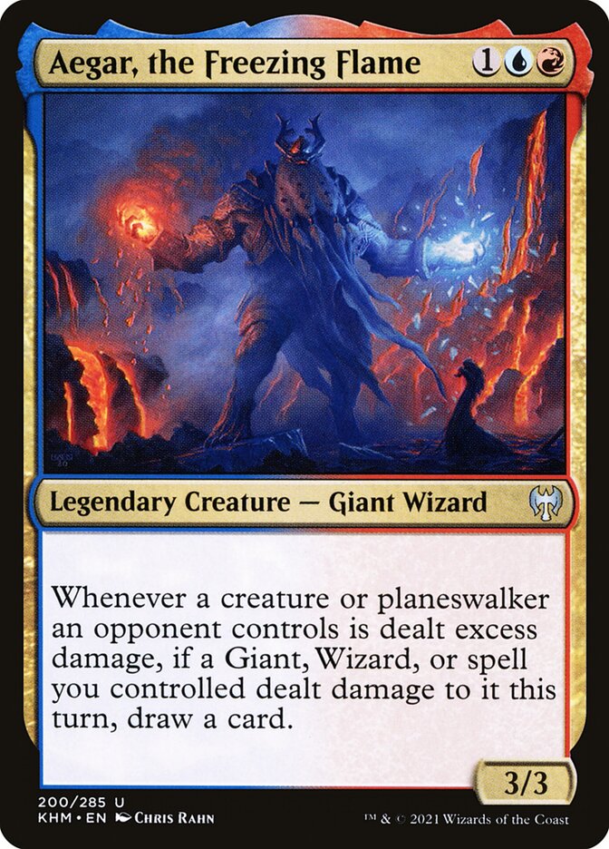 Aegar, the Freezing Flame - Foil