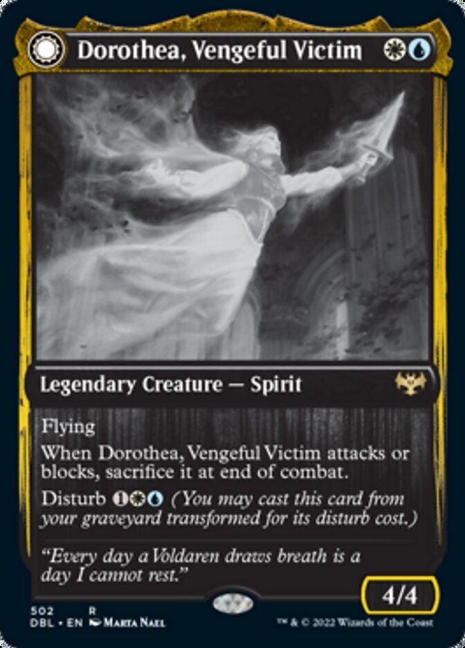 Dorothea, Vengeful Victim // Dorothea&
