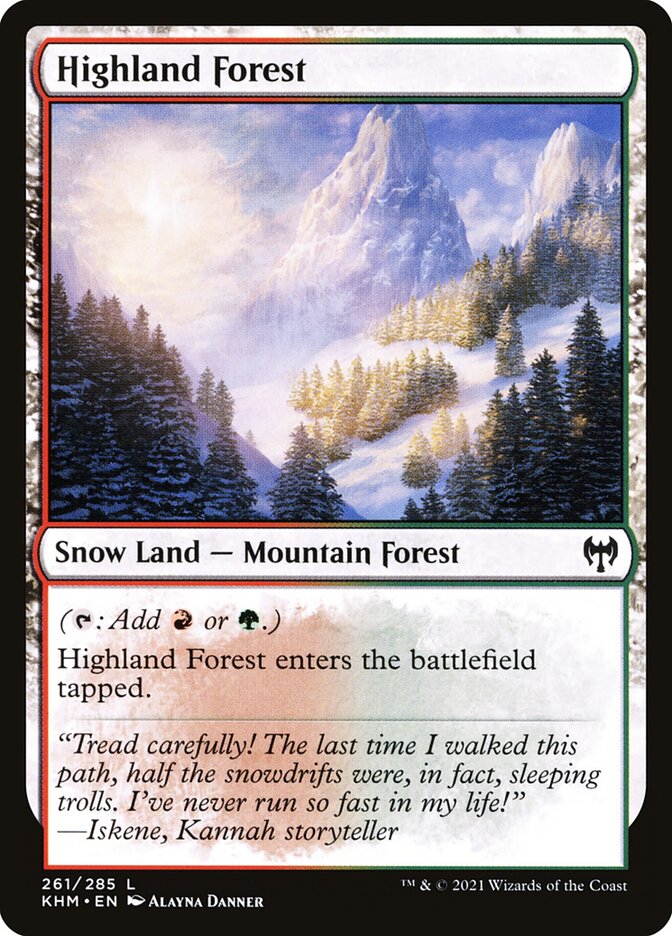 Highland Forest - Foil