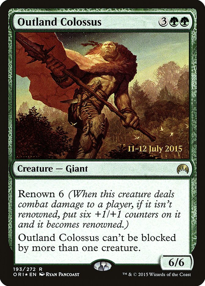 Outland Colossus - Foil