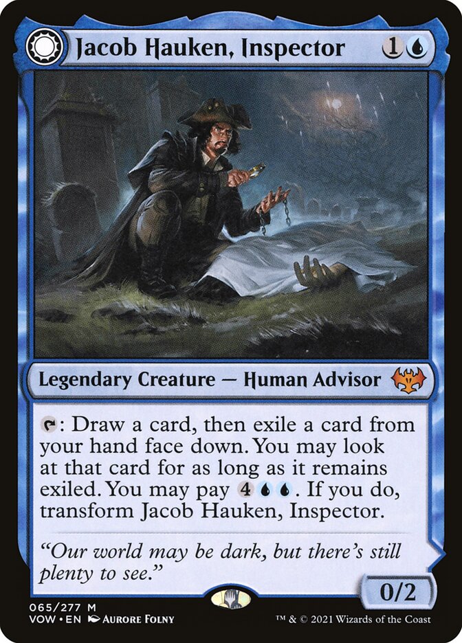 Jacob Hauken, Inspector // Hauken&