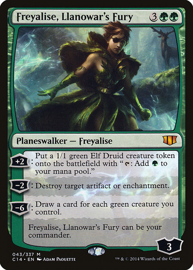 Freyalise, Llanowar&