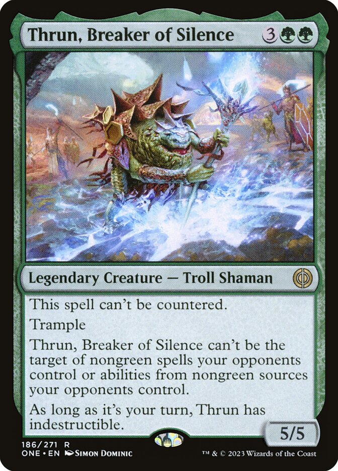Thrun, Breaker of Silence - Foil