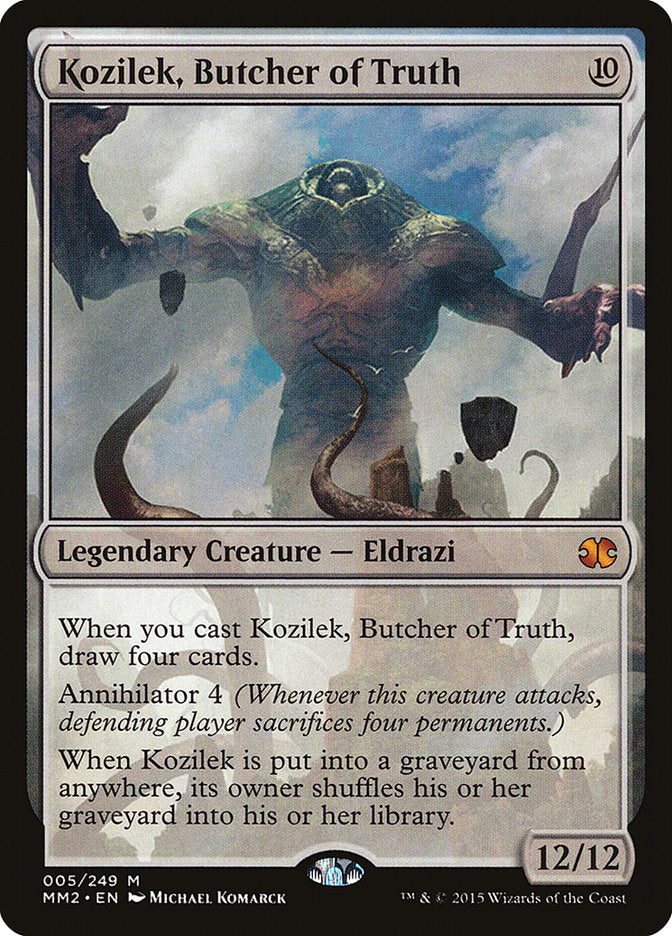 Kozilek, Butcher of Truth - Foil