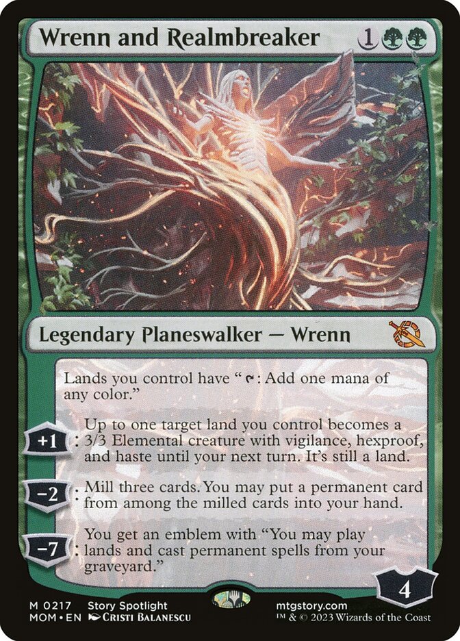 Wrenn and Realmbreaker - Foil