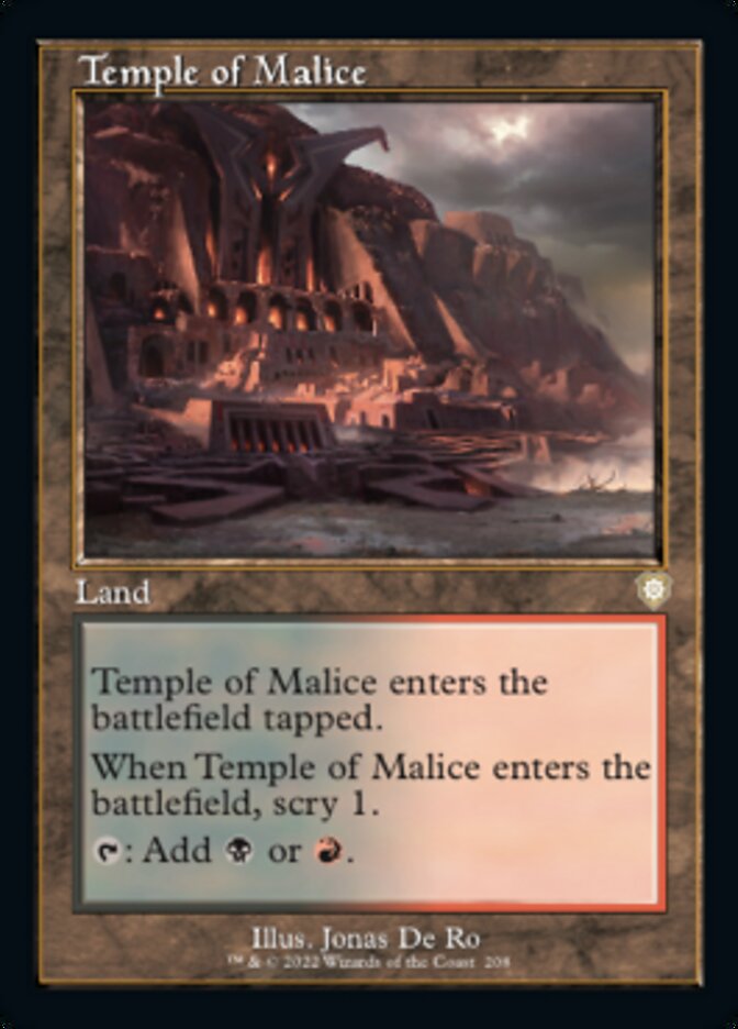 Temple of Malice - Foil