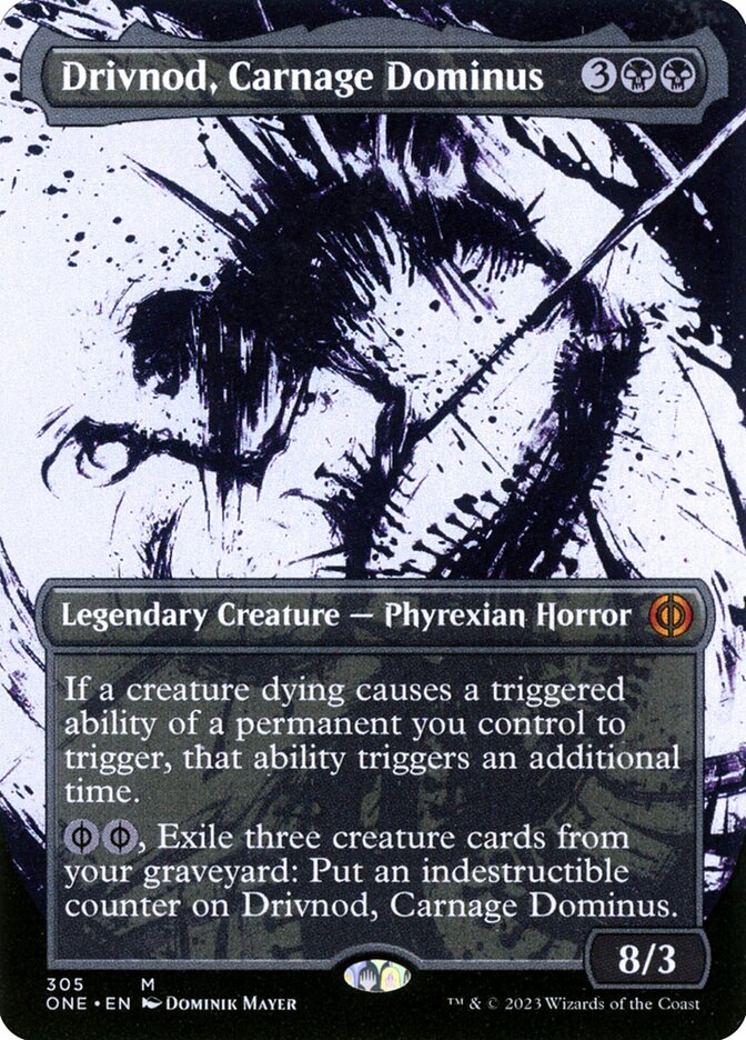 Drivnod, Carnage Dominus - Foil