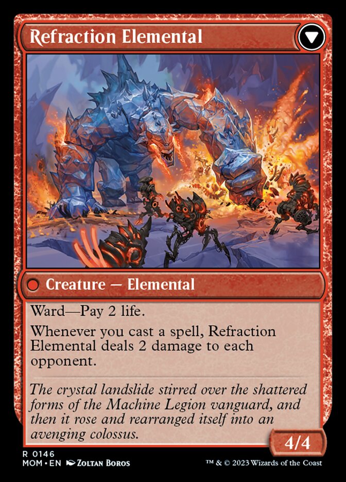 Invasion of Karsus // Refraction Elemental - Foil