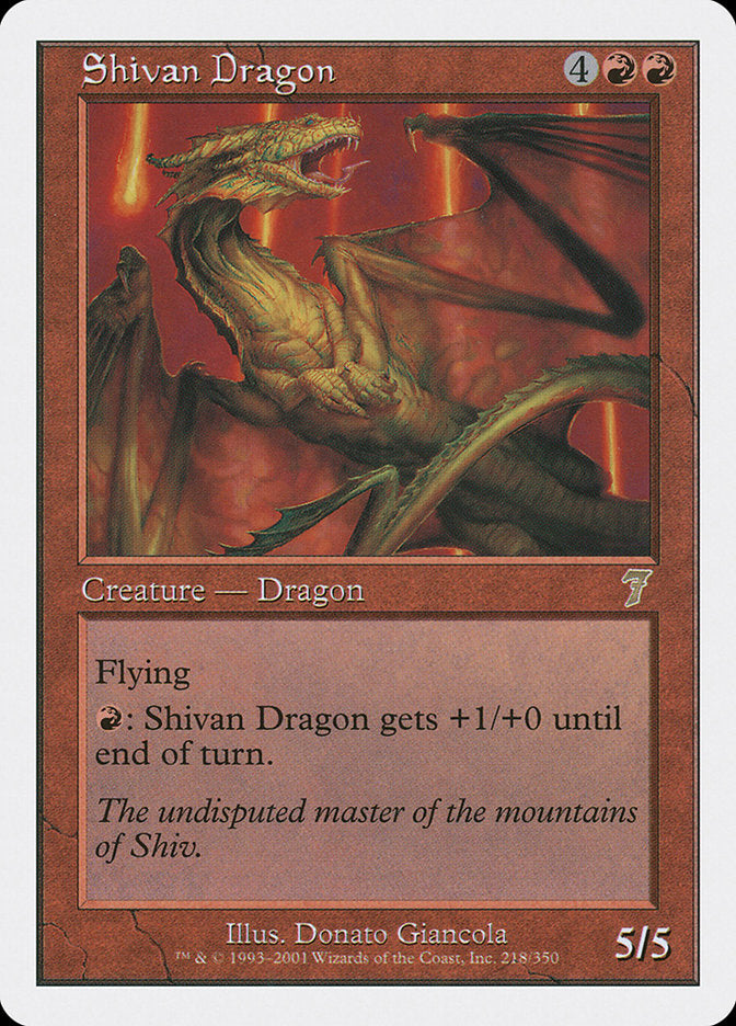 Shivan Dragon - Foil