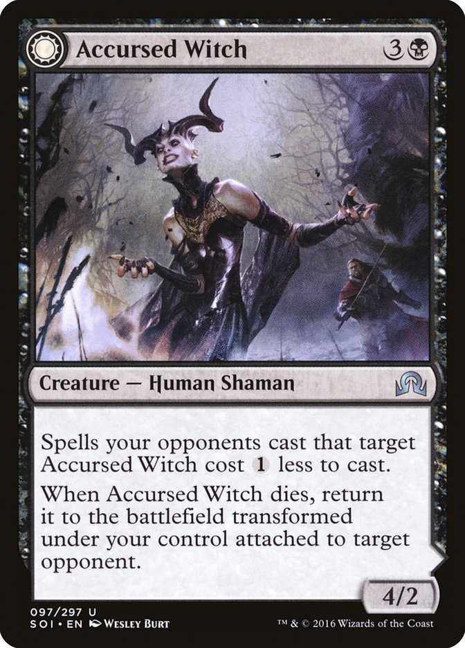 Accursed Witch // Infectious Curse - Foil