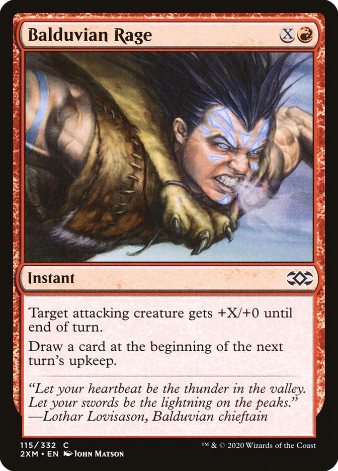 Balduvian Rage - Foil