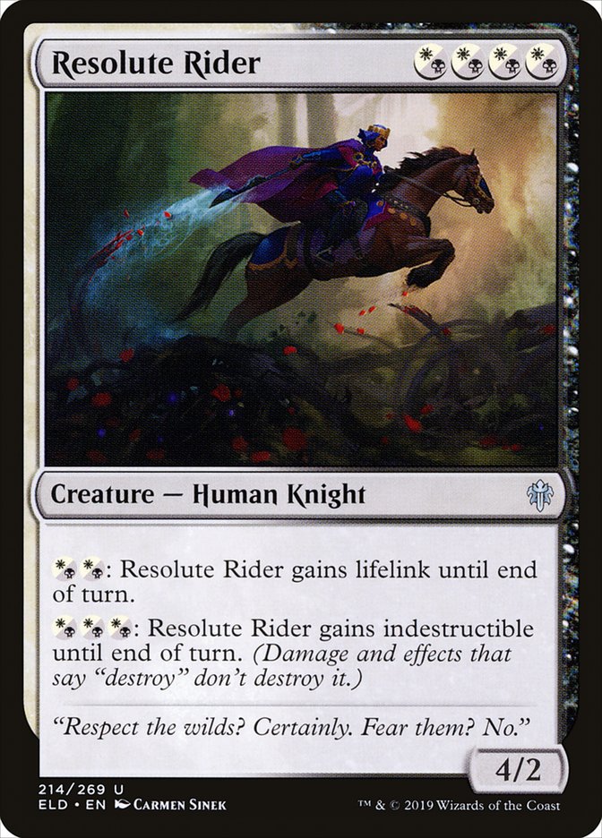 Resolute Rider - Foil