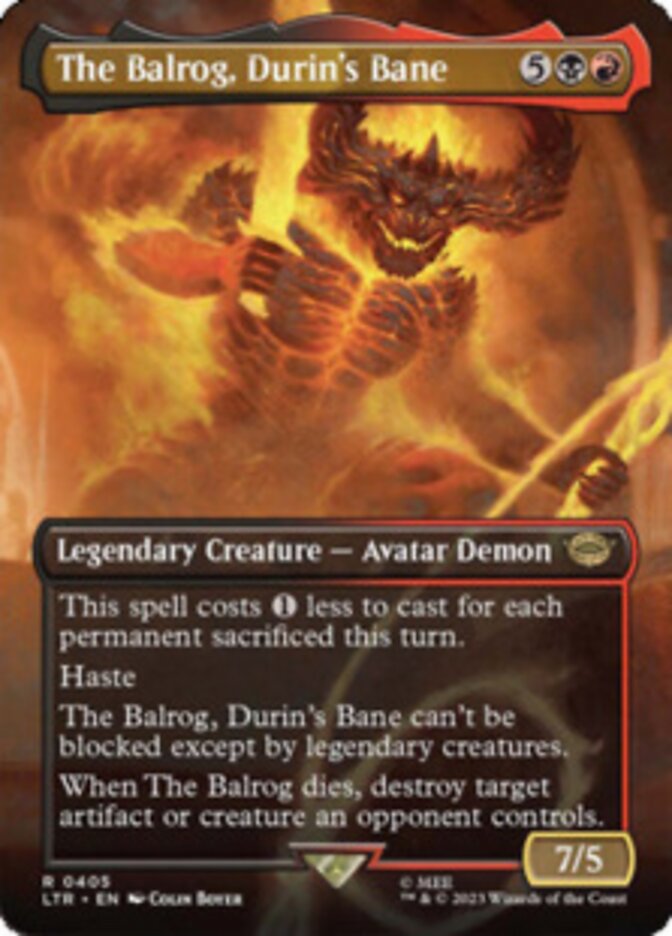 The Balrog, Durin&