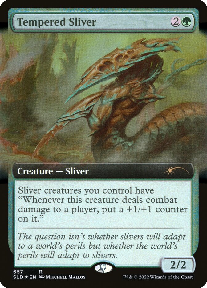 Tempered Sliver - Foil