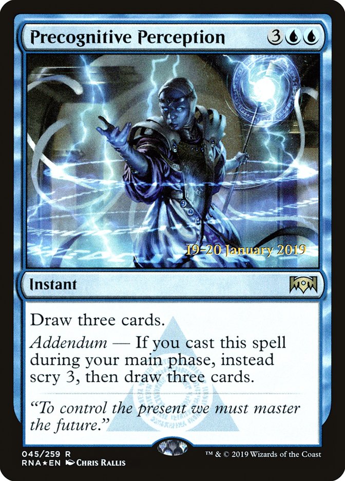 Precognitive Perception - Foil