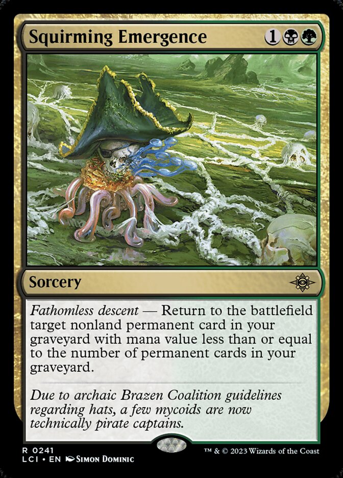 Squirming Emergence - Foil