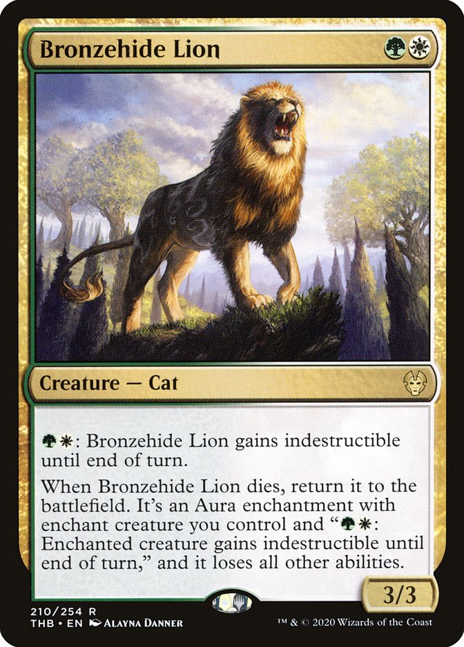 Bronzehide Lion - Foil