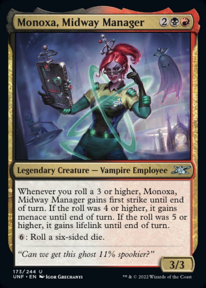 Monoxa, Midway Manager