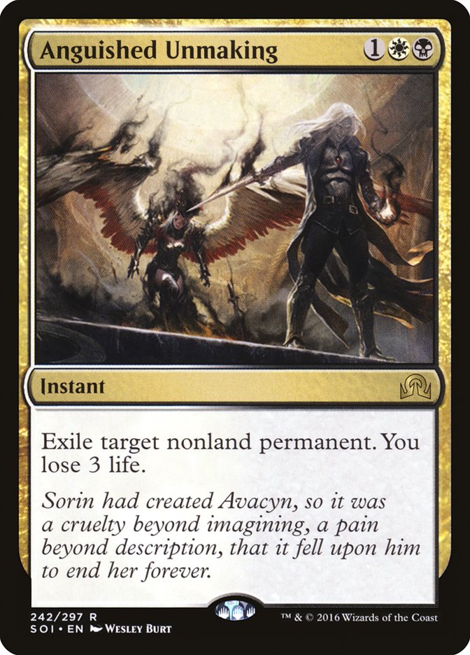 Anguished Unmaking - Foil