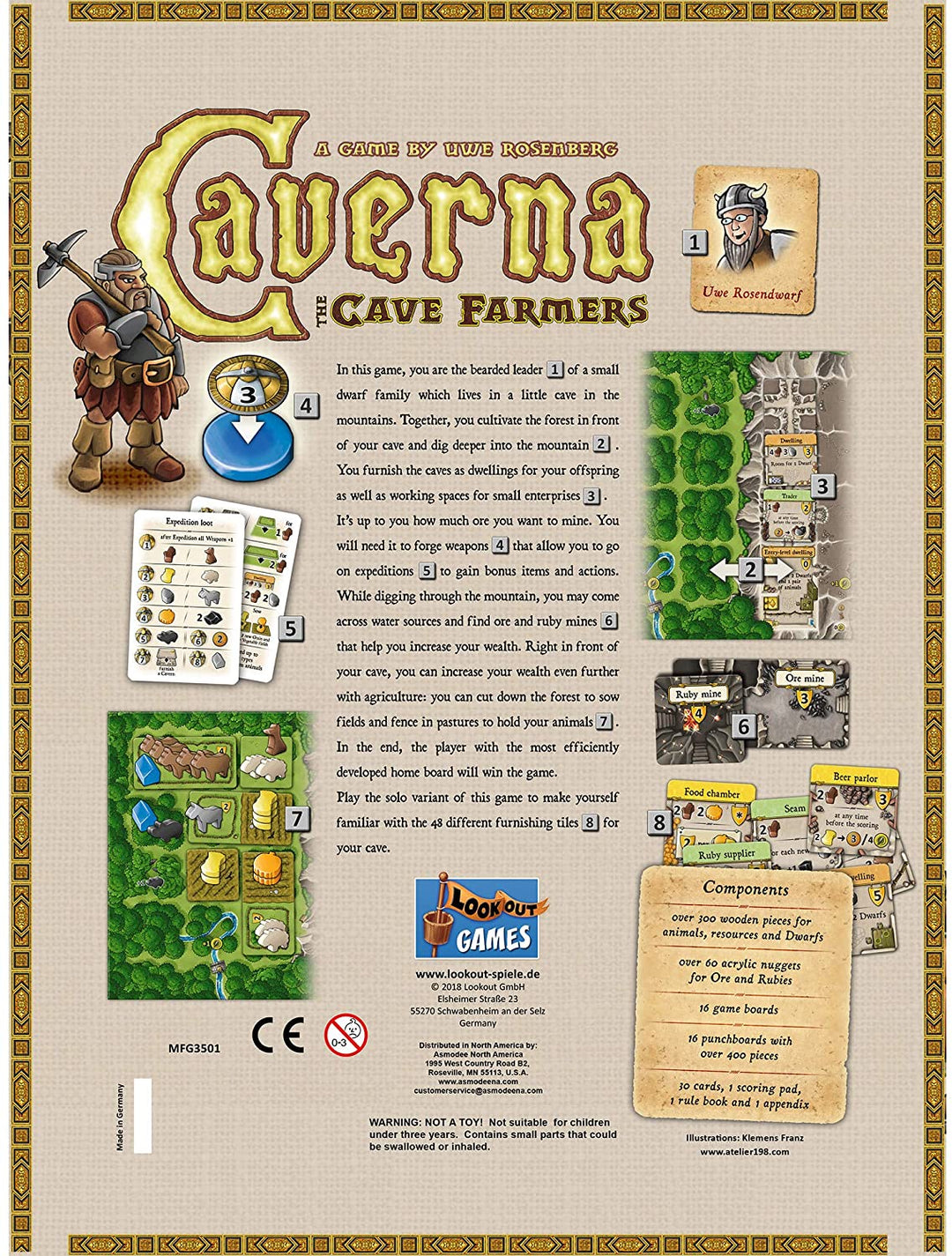 Caverna: The Cave Farmers (Skadat ex)
