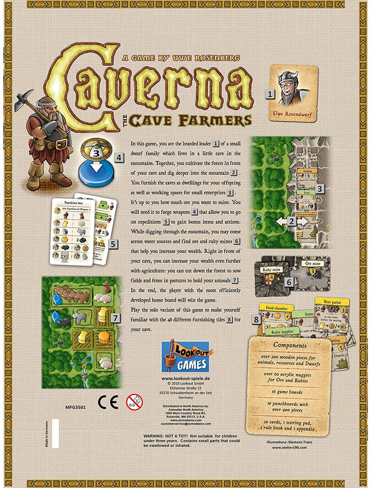Caverna: The Cave Farmers (Skadat ex)