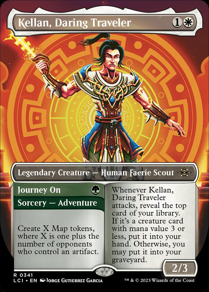 Kellan, Daring Traveler // Journey On - Foil