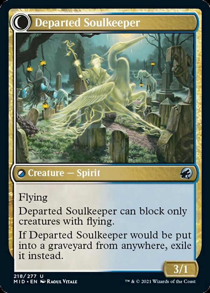Devoted Grafkeeper // Departed Soulkeeper - Foil