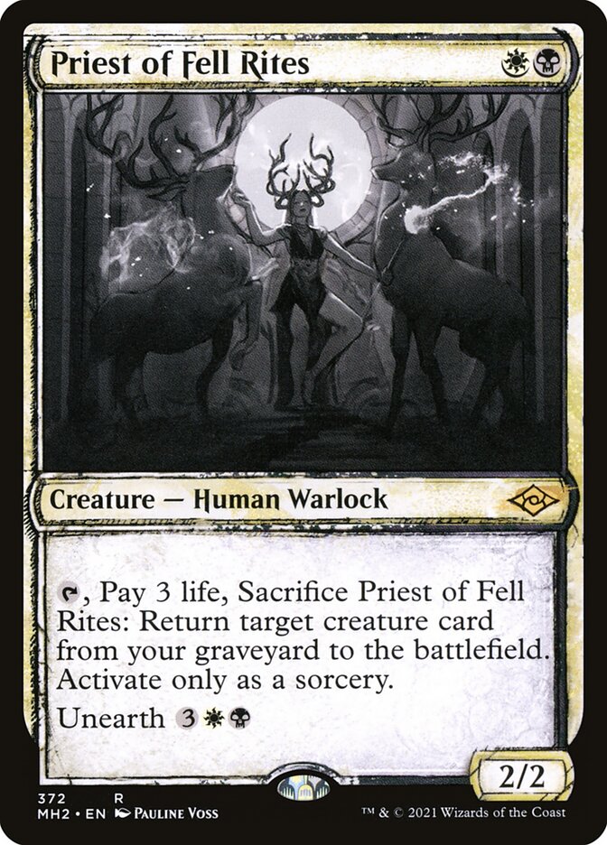 Priest of Fell Rites - Foil