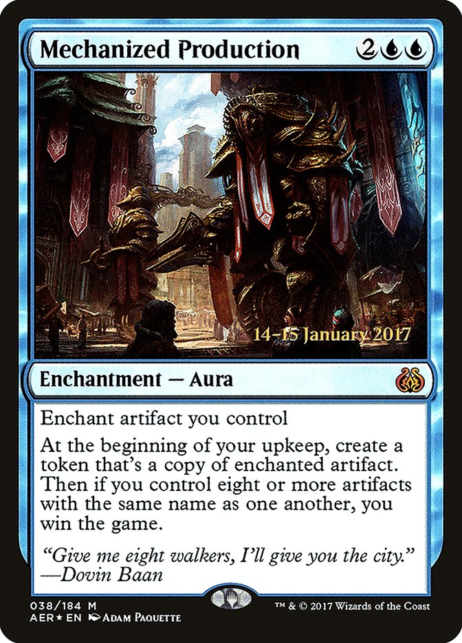 Mechanized Production - Foil