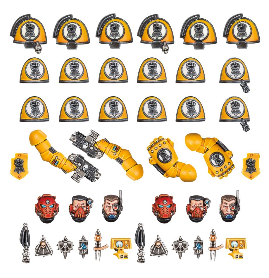 Warhammer: 40K - Imperial Fists - Primaris Upgrades &amp; Transfers