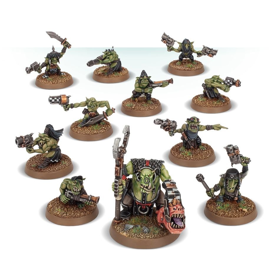 Warhammer: 40K - Orks - Runtherd And Gretchin