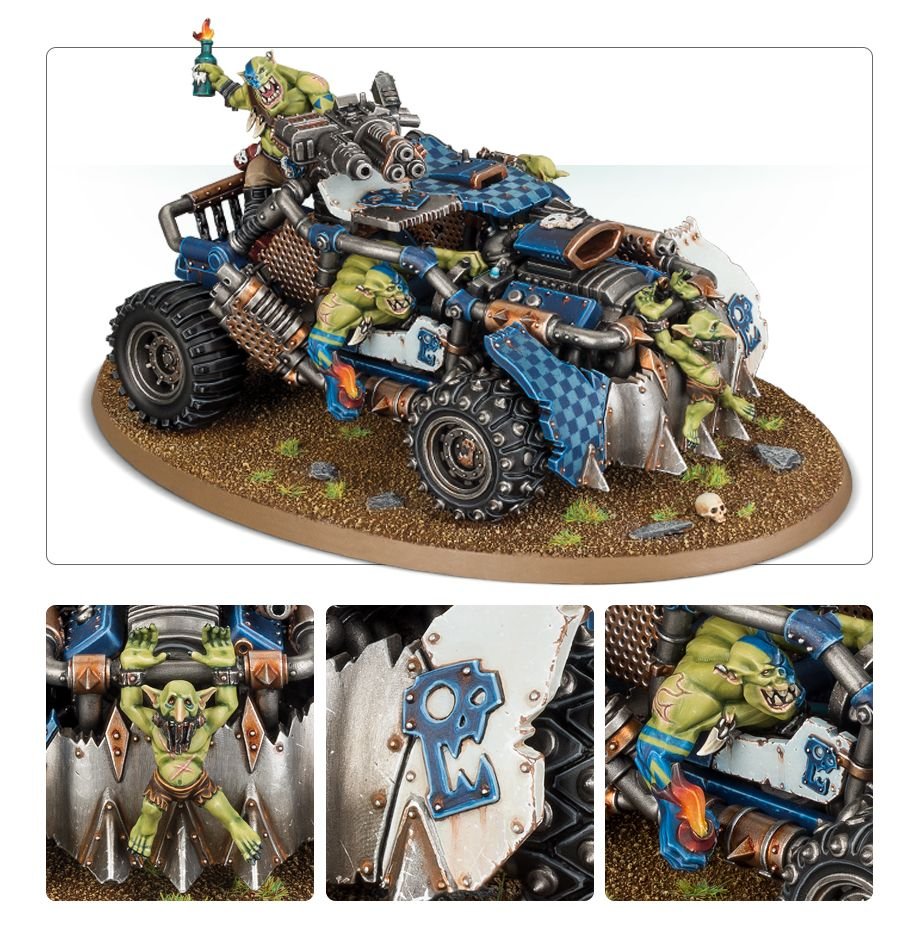 Warhammer: 40K - Orks - Boomdakka Snazzwagon
