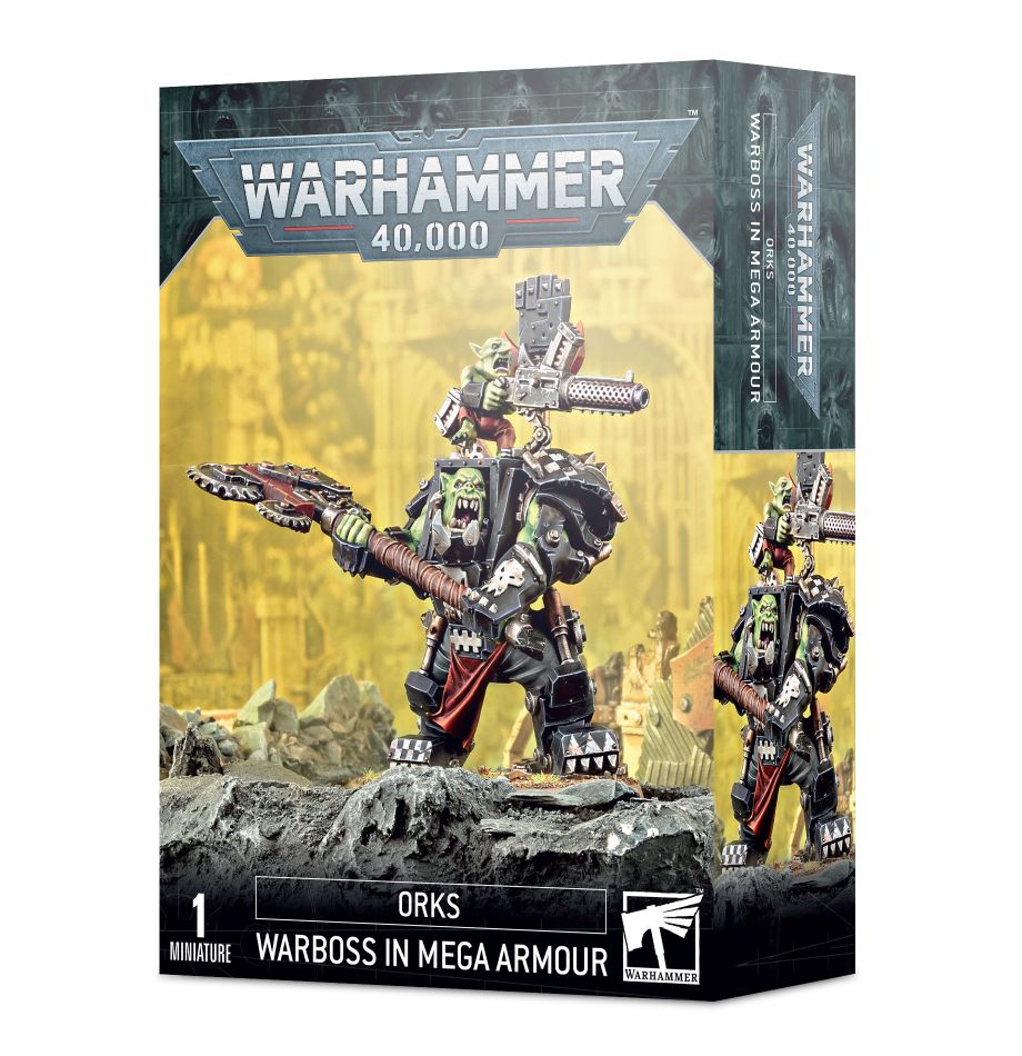 Warhammer: 40K - Orks - Warboss In Mega Armour