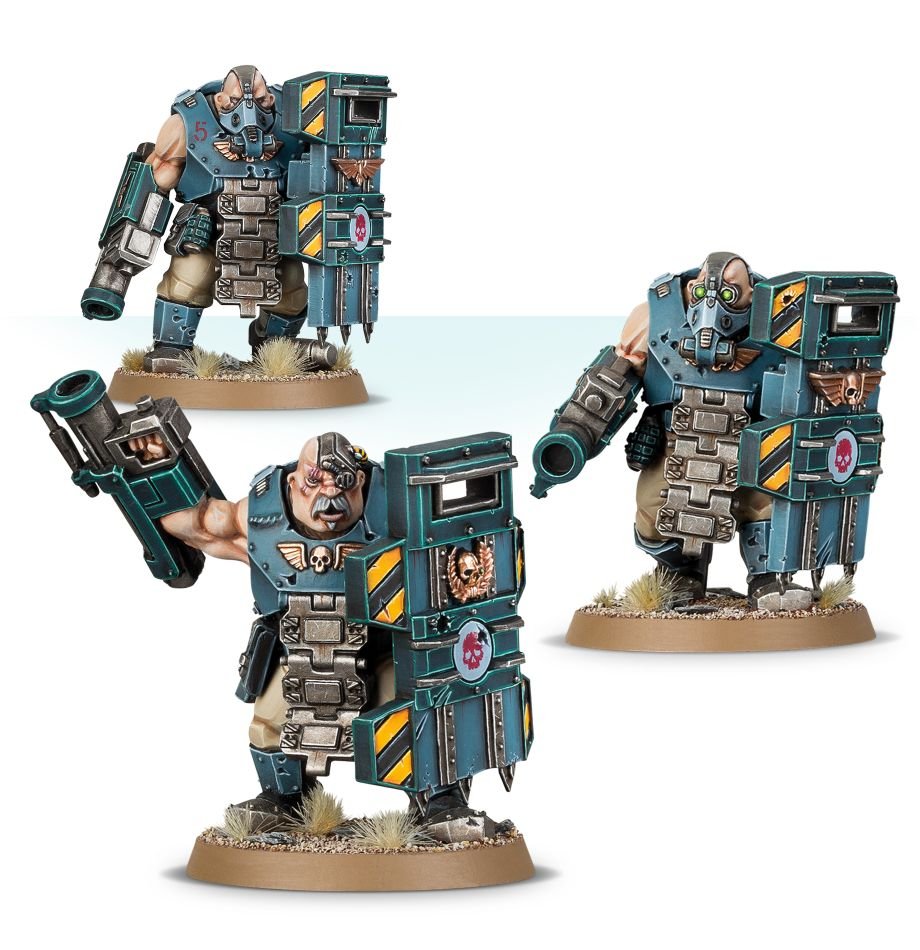 Warhammer: 40K - Astra Militarum - Bullgryns
