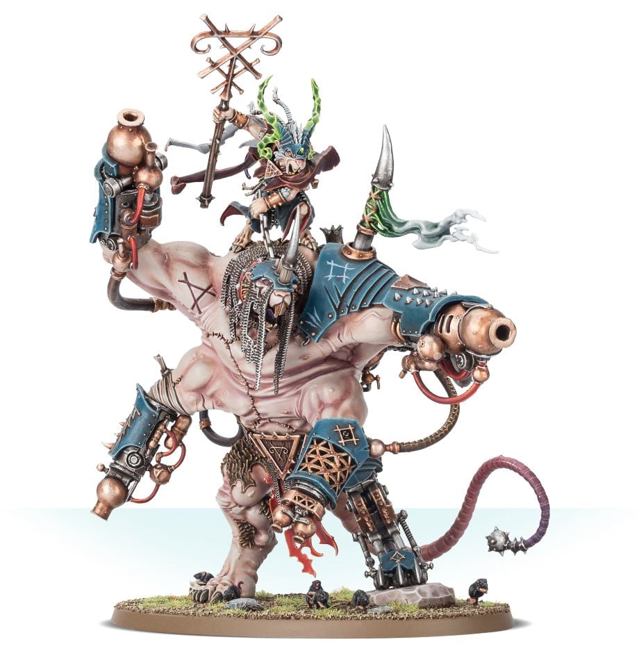 Warhammer: Age of Sigmar - Skaven - Thanquol on Boneripper