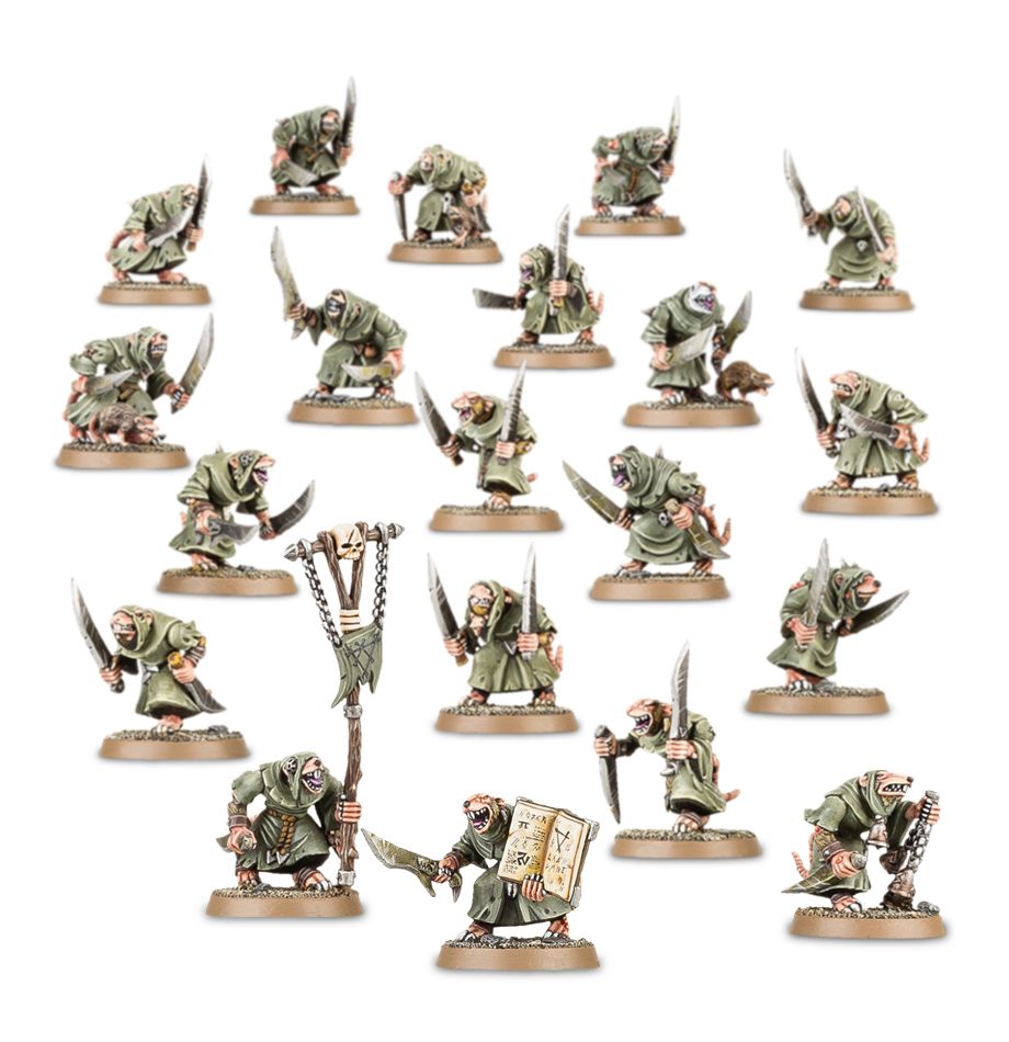 Warhammer: Age of Sigmar - Skaven - Plague Monks